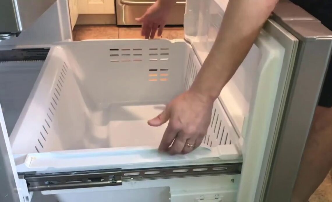 How to Remove the Freezer Drawer in Samsung Refrigerators