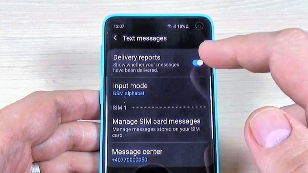 Disabling Samsung Delivery Reports: A Quick Step-by-Step Guide