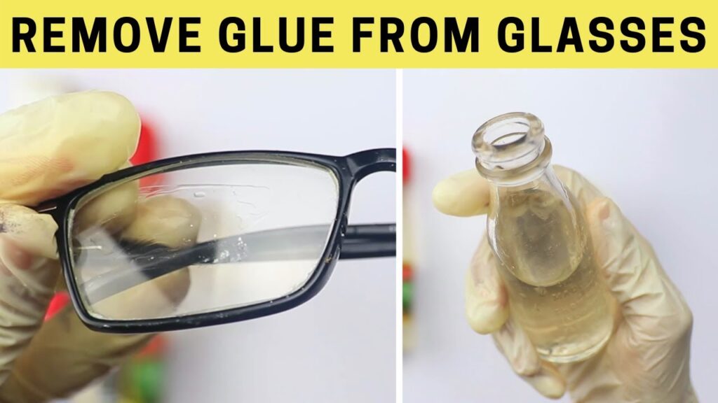 Quick Fixes: How to get Gorilla glue off glasses lenses