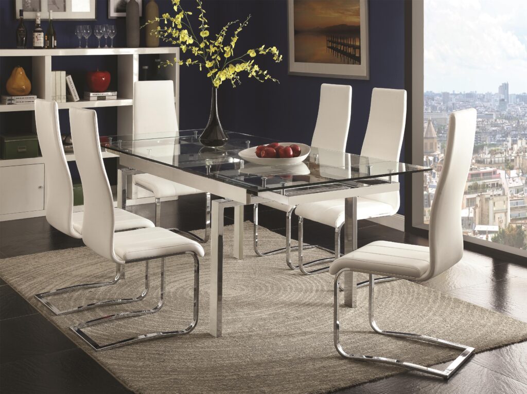 modern dining table