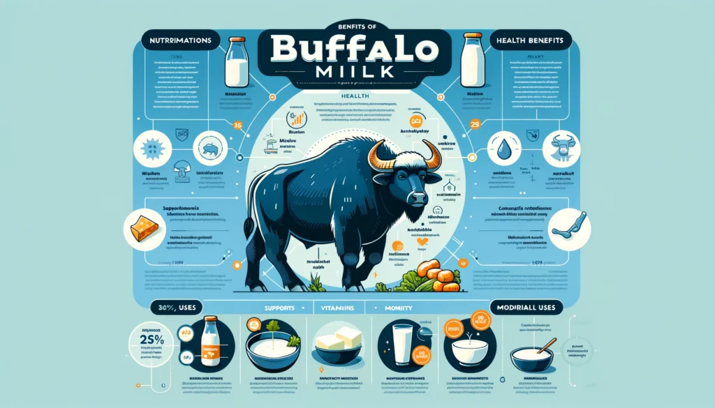 The Ultimate Guide to Buffalo Milk: Benefits, Uses, and Nutritional Value