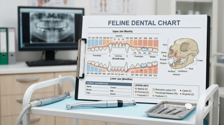 Feline Dental Chart