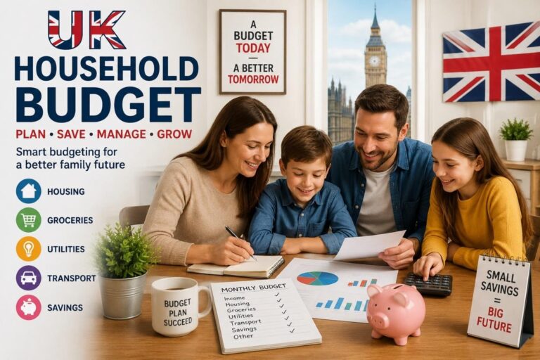 UK household budget for families (2026)